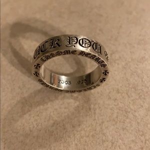 Chrome Hearts Fu*k You Ring